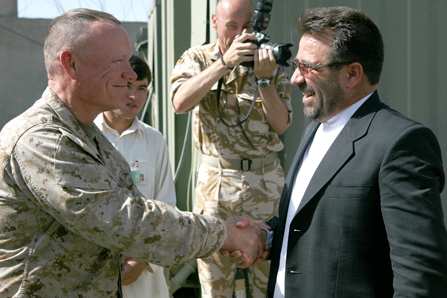 Military leaders meet with Helmand governor